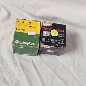 Two Boxes .410 Shells