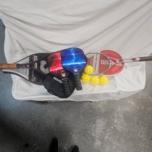 Pickle Ball Kit and Tennis Rackets