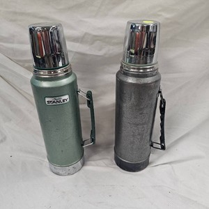 Two Stanley Thermos