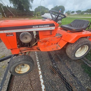 Allis Chalmer 912 Hydro Garden Tractor with 2 Tillers