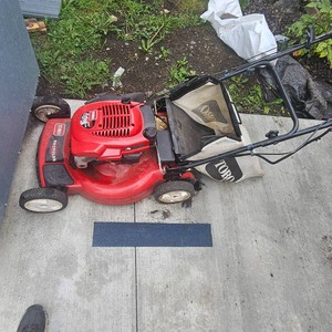 Toro 6.75HP, 22 Lawn Mower with Bagger, Electric Start