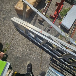 Pair of Aluminum Ladders as Pictured