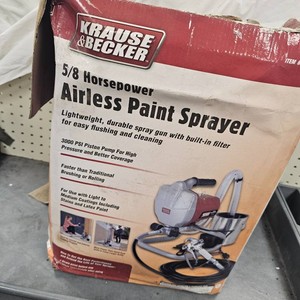 Krause and Becker 58HP Airless Paint Sprayer