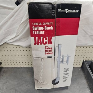 As New, 1.000 lb Swing Back Trailer Jack