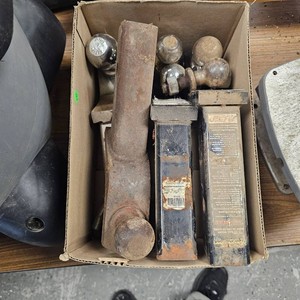 Box of Hitches and Balls
