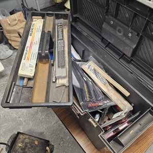 Toolbox of Welding Supplies