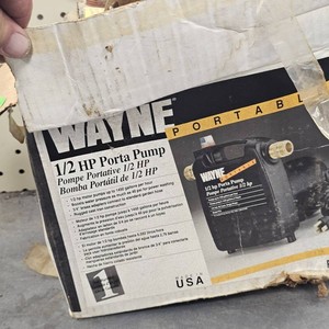 Wayne 12HP Porta Pump