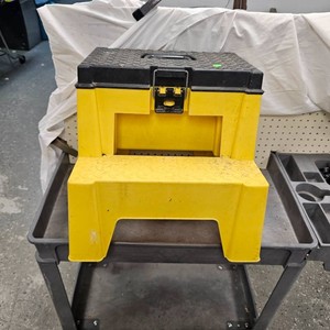 Step Stool w Storage Top