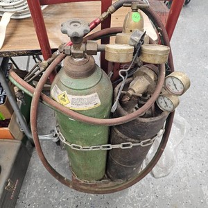 Torch Set with Cart