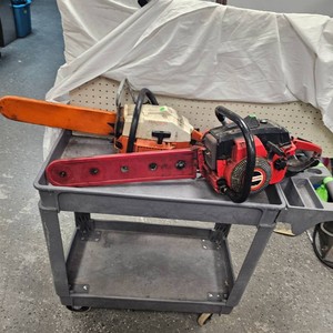 Husqvarna 61 and Jonserud 70E Chainsaws