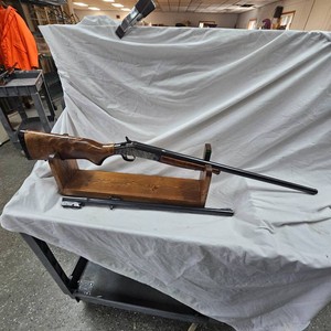 NEF Pardner Single Shot 20Ga 3, Bird Barrel and Fully Cyl Bore Slug Barrel, 2 Barrels