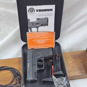 Taurus PT111 G2, 0mm Pistol, 2 Magazines, As New Condition wlockbox