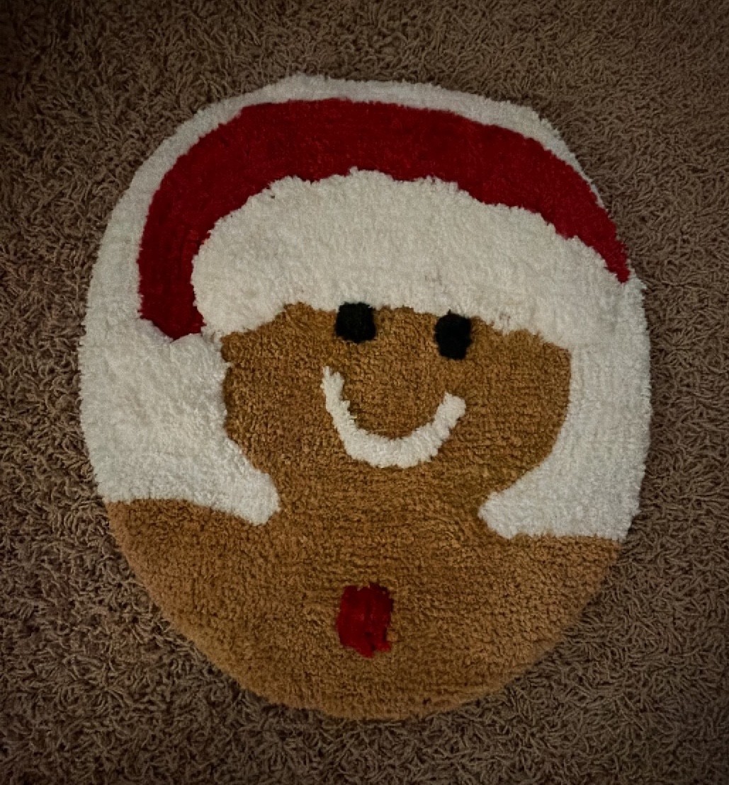 Holiday Gingerbread - Round Toilet Seat Cover