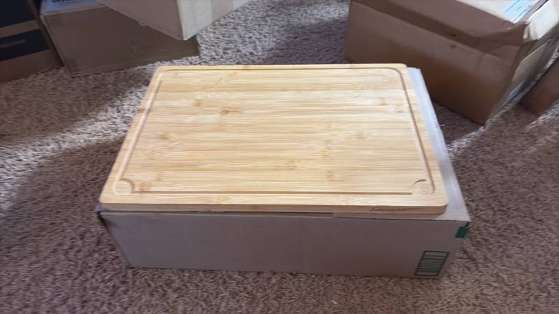 Large Bamboo Cutting Board, Thick and Heavy Duty Great for Home Use or Restaurant