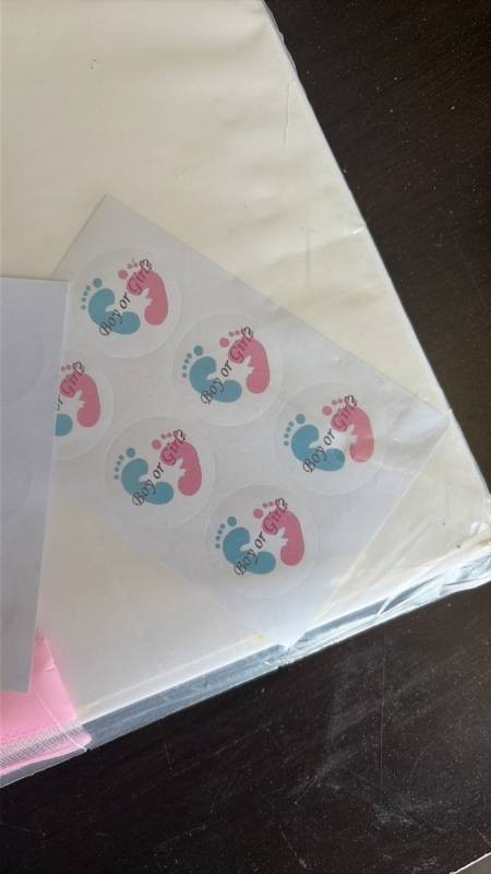 Gender Reveal Balloon Box 24 x 24