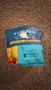 Liquid IV Hydration Multiplier Electrolyte Drink 30-Pack, Only Contains 24 Packets (open package condition) Lemon-Lime and Strawberry Flavors