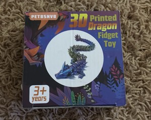 3D Printed Dragon Fidget Toy New in box