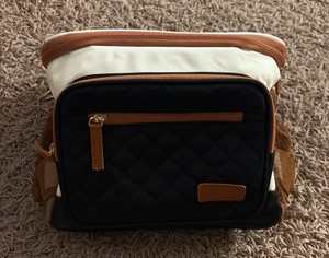 Elegant Looking Brown, Black and White Cooler, Fashionable Looking
