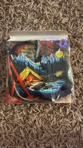 Hikings Makes Me Happy Holiday Christmas Ornament