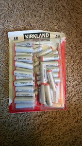 Kirkland AA Battery Pack - About 50 batteries in Pack