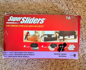 Super Sliders 15 pieces for hard and carpet surfaces