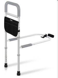 Panta Bed Rails for Elderly Adults Safety,Grey, Fits Full and Twin Sized Beds New in Box