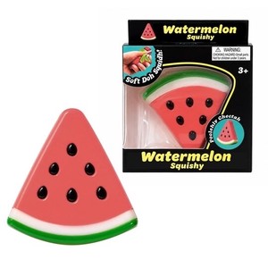 Watermelon Slice 3 squishy stress reliever