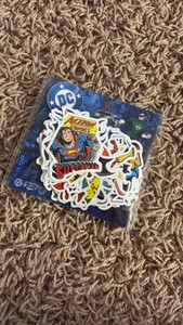 Justice League Superman Comic Sticker Set New DC Comics