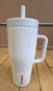 Corkicle Brand Mug Tumbler Ivory White Color