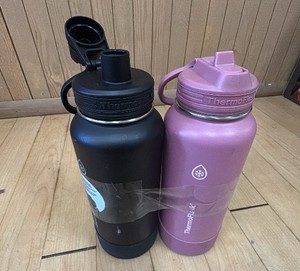 Two Pack of Thermoflask Thermos Water Bottles