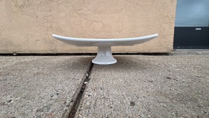 Antique Elegant Cake Serving Plate on Pedestal