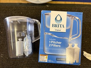 Brita Pitcher Set, Comes With Two Filters