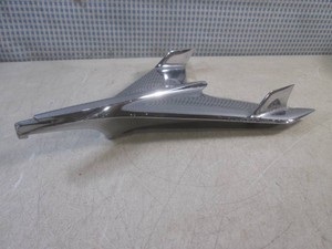 (F-0) Vintage 1956 Chevrolet Belair Nomad 210 150 Chrome Hood Ornament #3731752 - Crack  See Last Photo