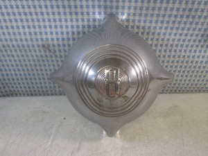 (F-0) Vintage 1949-1950 Ford V8 Grill Center Piece OEM - Crack  See Last Photos