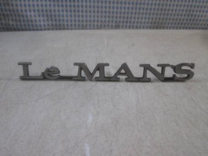 (FS) Vintage Pontiac Lemans ScriptEmblem #545613