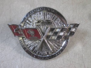 (FS) Vintage Corvette 25th Anniversary 1953-1978 Emblem