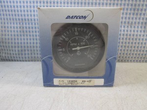 (EC1) NOS Datcon Heavy Duty Analog Tachometer