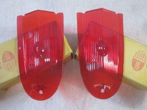 (EC1) Pair of NOS 1959 Plymouth Glo-Brite Tail Light Lenses