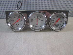 (EC1) OilAmpsWater Gauge Set - Unused