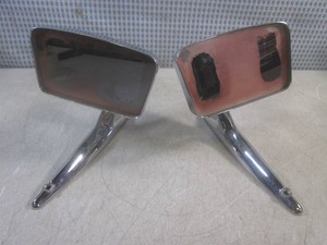 (CSB) Pair of Vintage 1950s - 1960s Hallmark Outside Chrome Mirrors #G-100021