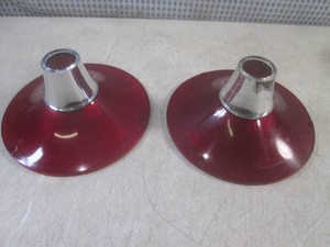(F-0) Pair of 1961 Ford Galaxie Tail Light Lenses #FRST-61