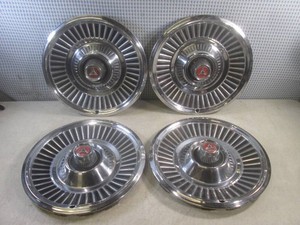 (D-3) Set of 4 Vintage 1967-1968 Dodge Polara 14 Hubcaps