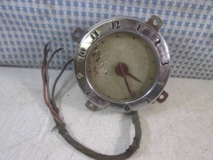 (F-0) 1937 Oldsmobile Clock George W Borg Corp