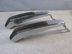(FS) Pair of Vintage 1960s ( Ford Mustang ) Bumper Guards - No Visable #s - Guards 10 12 (Not Including Bracket)