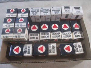 (BS) Assorted NOS Automotive Breather FiltersBreather Elements