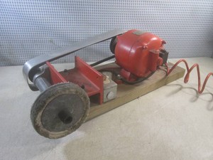 (BSB) Portable Electric Motor Belt Driven Polisher - Works