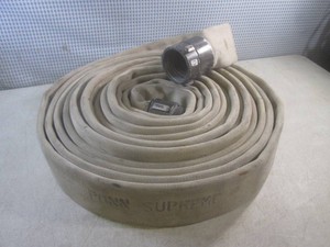 (A-3) Vintage Ponn Supreme Fire Hose with Metal Couplings