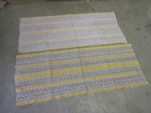 (F-3) 2 Runner Throw Rugs 60 x 24 and 58 x 24