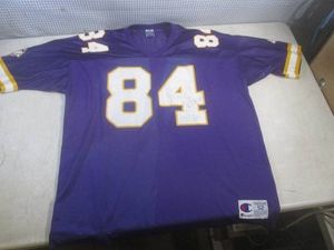 (RCK) Champion #84 Randy Moss Minnesota Vikings Jersey Size XX-Large (52)