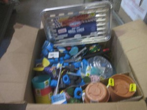 (G-1) Big Box Full of Assorted New Store Shelf Pulls